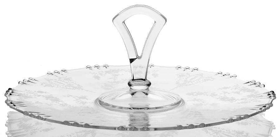 Cherokee Rose Center Handle Tray by Tiffin-Franciscan-1