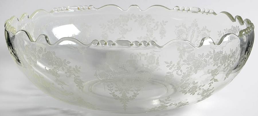 Cherokee Rose 11" Salad Bowl by Tiffin-Franciscan-1