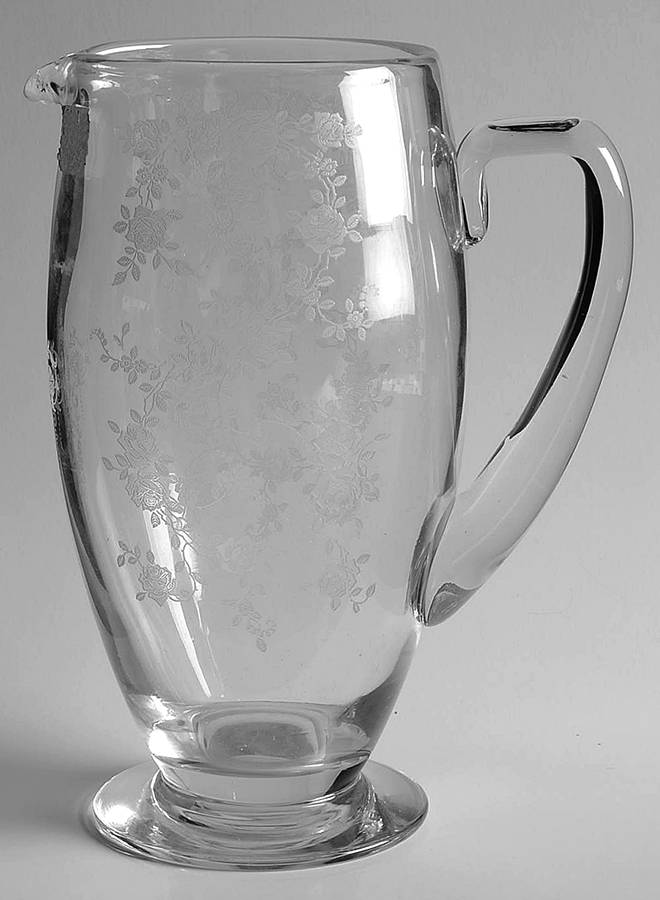 Cherokee Rose 56 Oz Pitcher by Tiffin-Franciscan-1