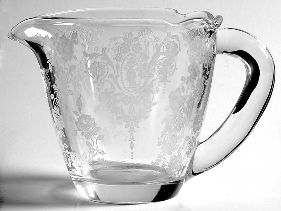 Cherokee Rose Creamer by Tiffin-Franciscan-1
