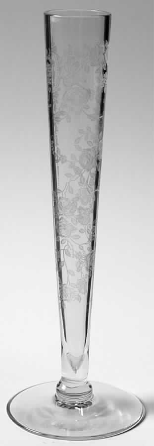 Cherokee Rose 8" Bud Vase by Tiffin-Franciscan-1