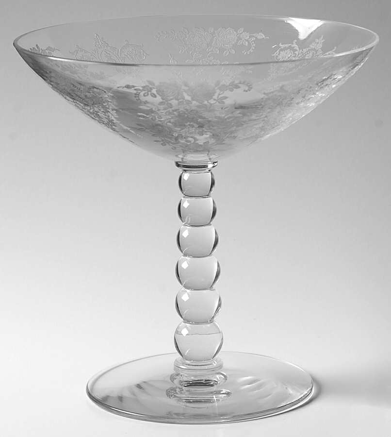 Cherokee Rose Round Compote (Height X Width) by Tiffin-Franciscan-1