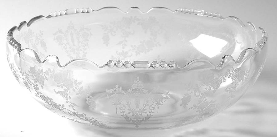 Cherokee Rose 10" Salad Bowl by Tiffin-Franciscan-1