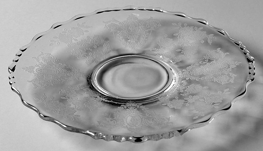 Cherokee Rose Mayo Underplate Only by Tiffin-Franciscan-1