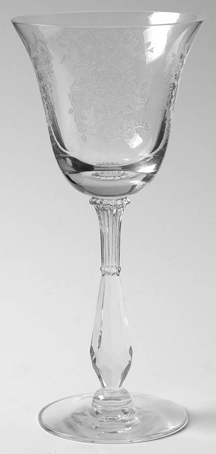 Cherokee Rose Wine Glass by Tiffin-Franciscan-1
