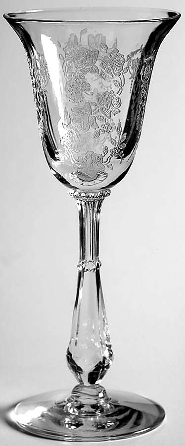 Cherokee Rose Sherry Glass by Tiffin-Franciscan-1