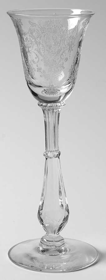 Cherokee Rose Cordial Glass by Tiffin-Franciscan-1