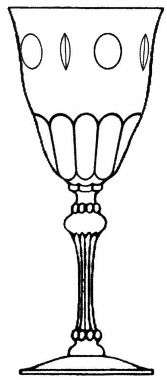 Churchill Water Goblet by Tiffin-Franciscan-1