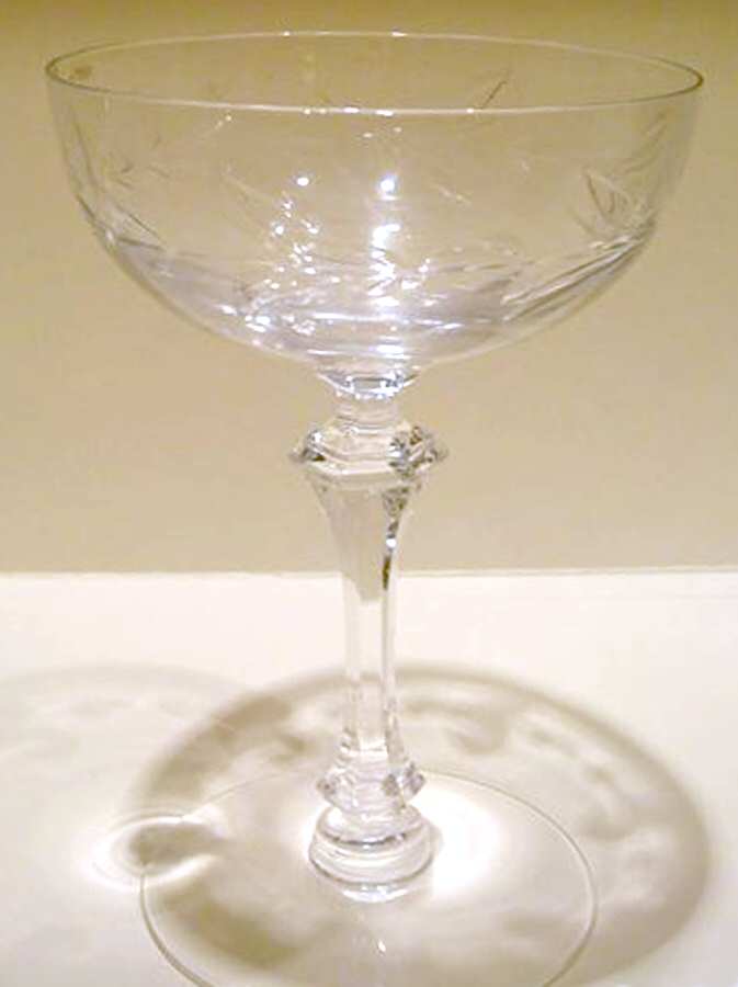 Cinderella Champagne/Tall Sherbet by Tiffin-Franciscan-1