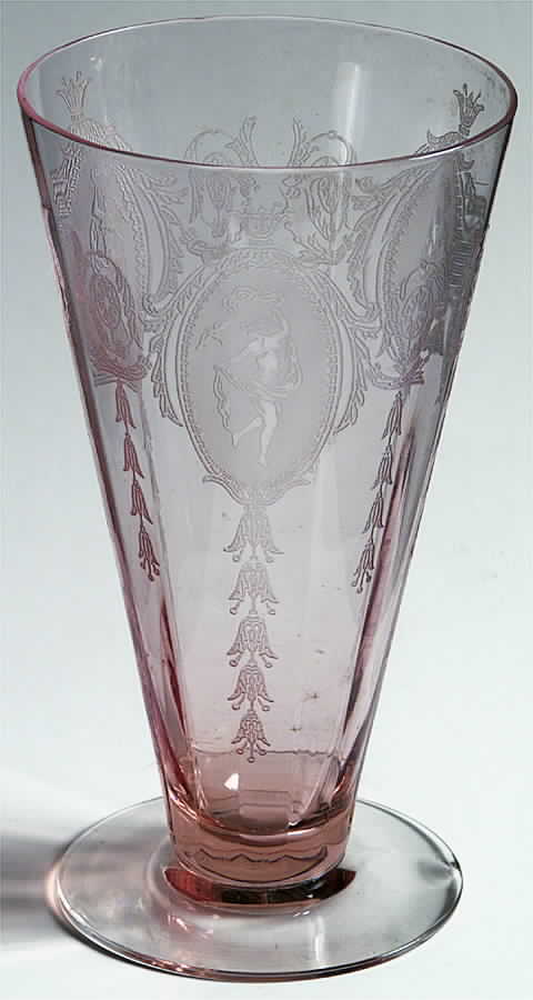 Classic Pink (Stem 15024, Pink Etched) Iced Tea by Tiffin-Franciscan-1
