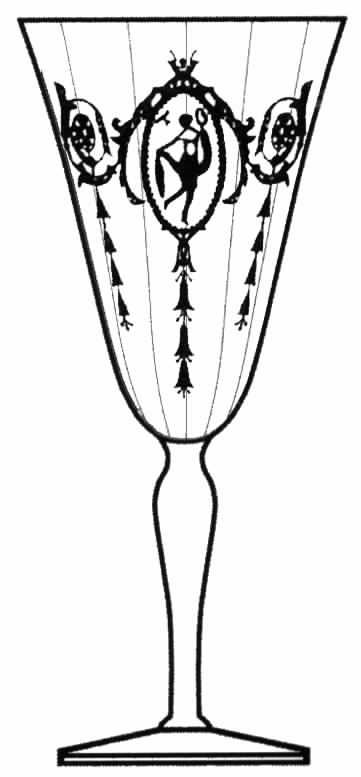 Classic Clear (Stem 15047, Etched) Water Goblet by Tiffin-Franciscan-1