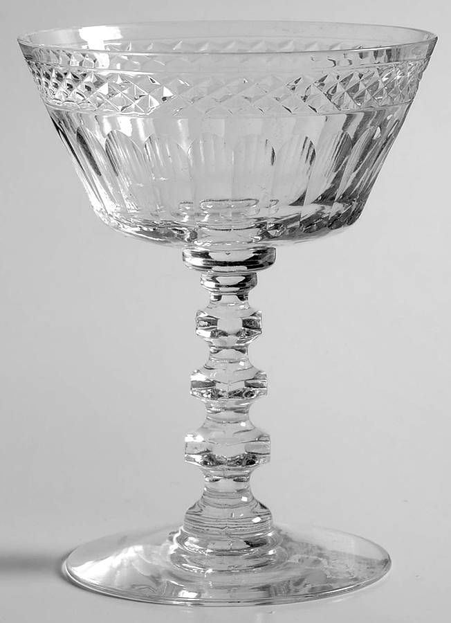 Clivedon Champagne/Tall Sherbet by Tiffin-Franciscan-1