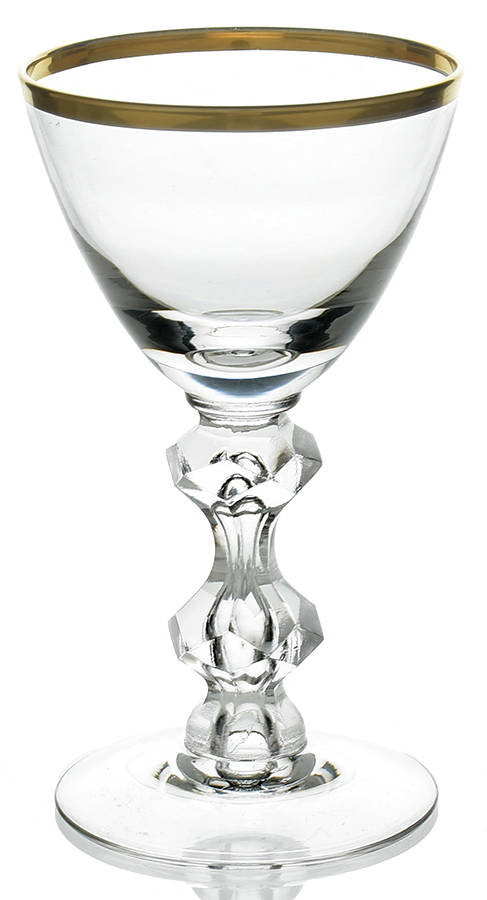 Colonade Gold (Stem 17601) Cordial Glass by Tiffin-Franciscan-1