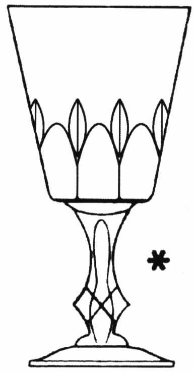 Connemara Water Goblet by Tiffin-Franciscan-1
