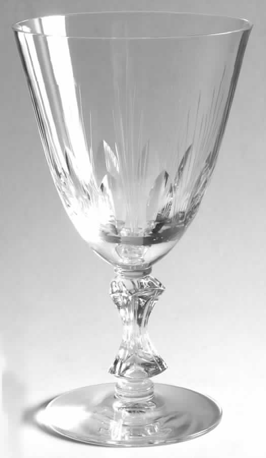 Corona Water Goblet by Tiffin-Franciscan-1