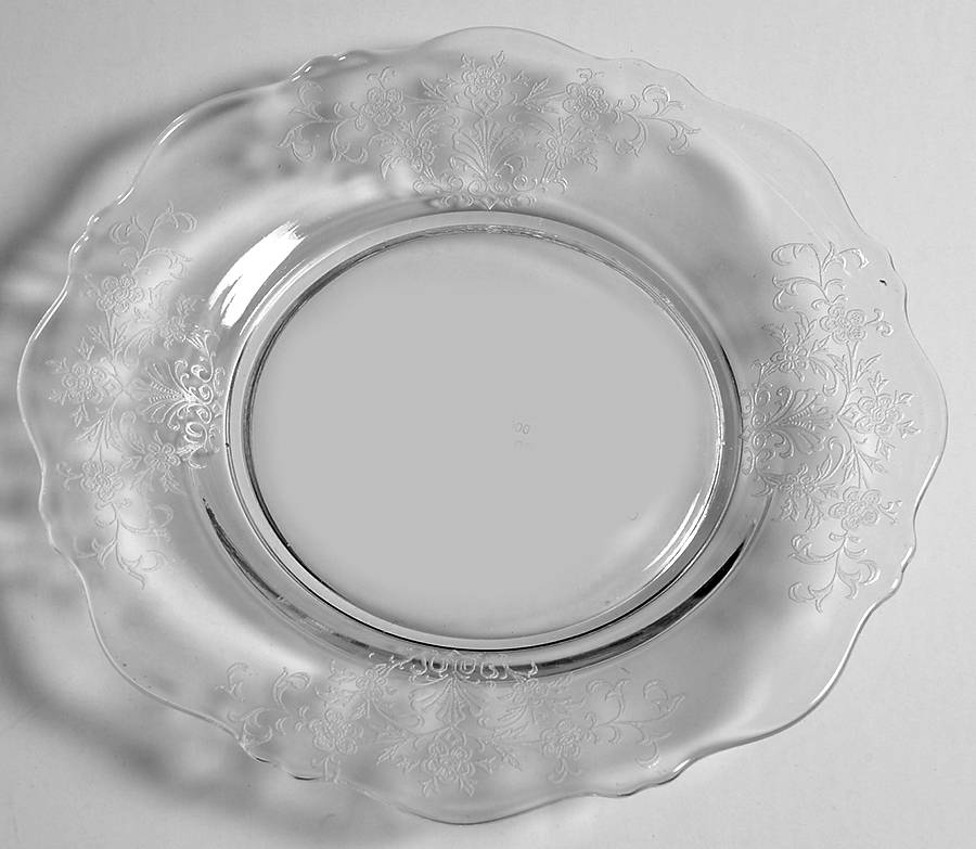 Cordelia Clear (Stem 15067) Bread & Butter Plate by Tiffin-Franciscan-1