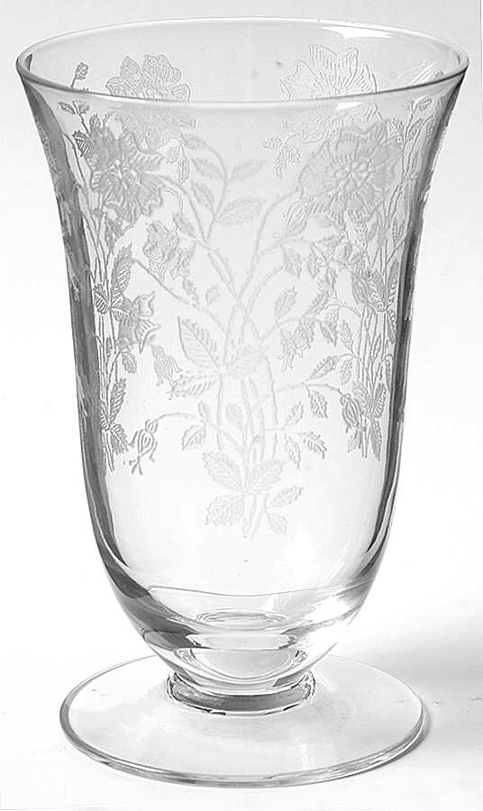 Coronet (Stem 2822) 10 Oz Footed Tumbler by Tiffin-Franciscan-1