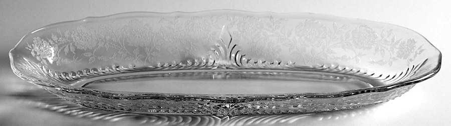 Coronet (Stem 2822) 10" Oval Celery by Tiffin-Franciscan-1