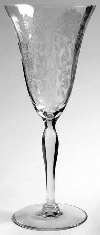 Coronet (Stem 2822) Water Goblet by Tiffin-Franciscan-1