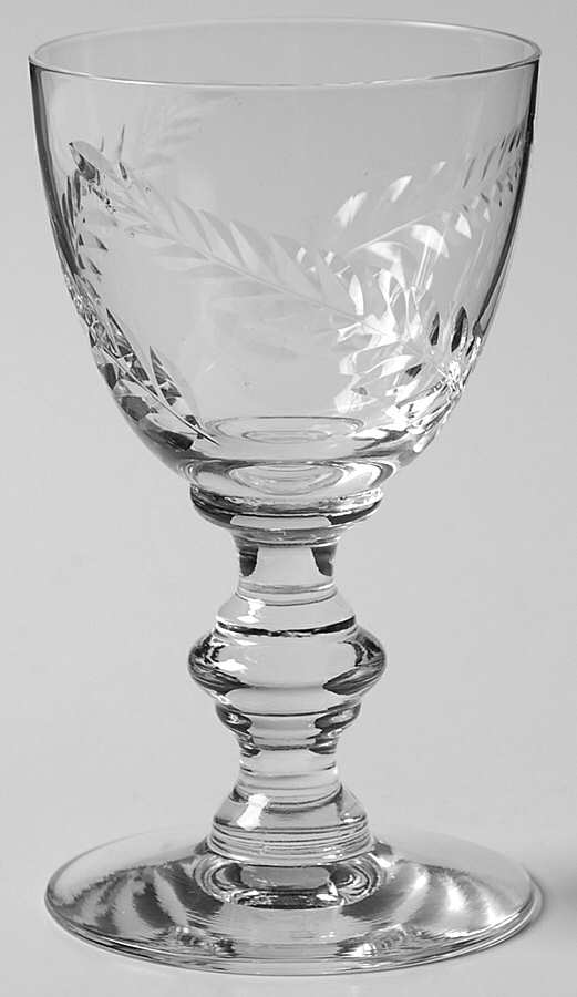 Corsage (Stem 17394) Wine Glass by Tiffin-Franciscan-1