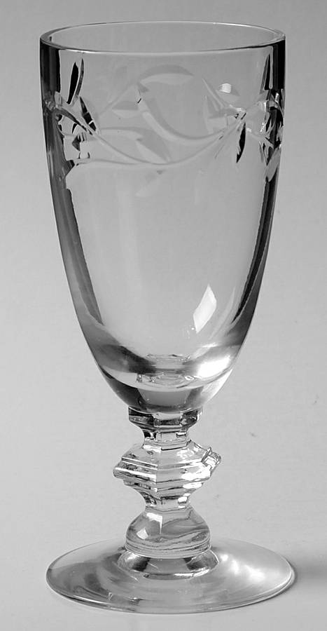 Courtship (Polished, Cut) Juice Glass by Tiffin-Franciscan-1