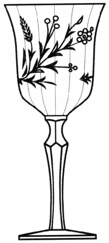 Cut 102 Water Goblet by Tiffin-Franciscan-1