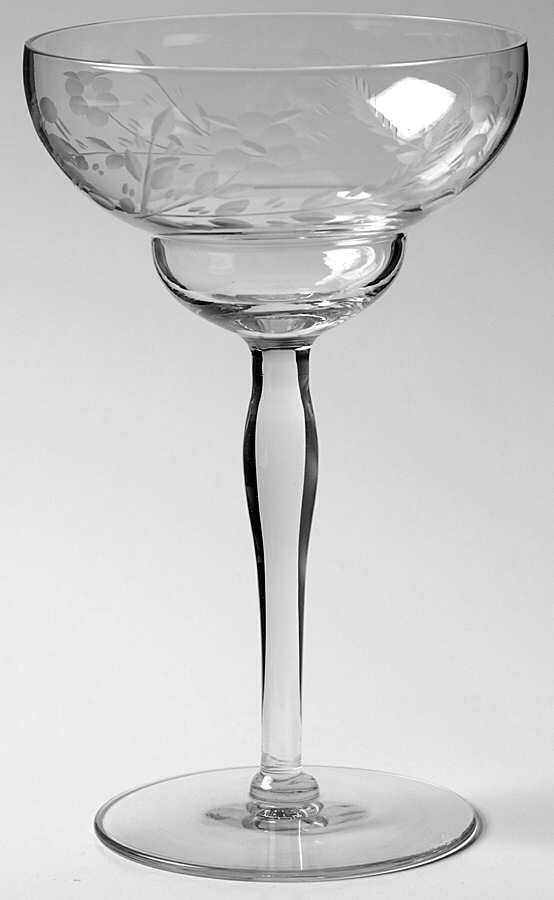 Cut 103 Champagne/Tall Sherbet by Tiffin-Franciscan-1