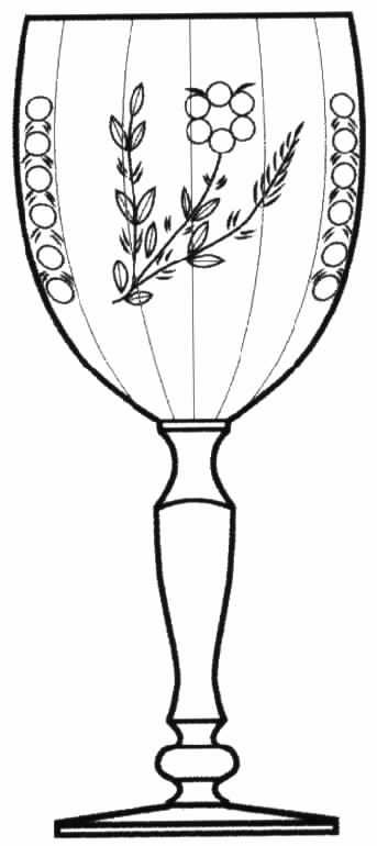 Cut 103 Water Goblet by Tiffin-Franciscan-1