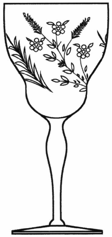 Cut 106 Water Goblet by Tiffin-Franciscan-1
