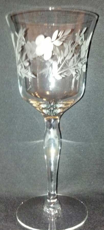 Cut 107 Water Goblet by Tiffin-Franciscan-1