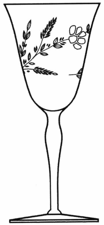 Cut 107 Water Goblet by Tiffin-Franciscan-1