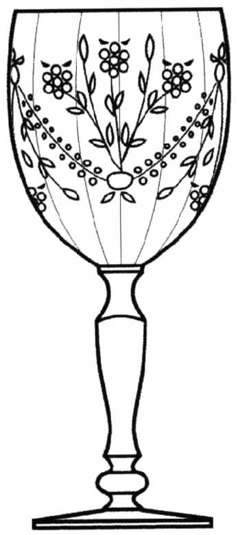 Cut 112 Water Goblet by Tiffin-Franciscan-1
