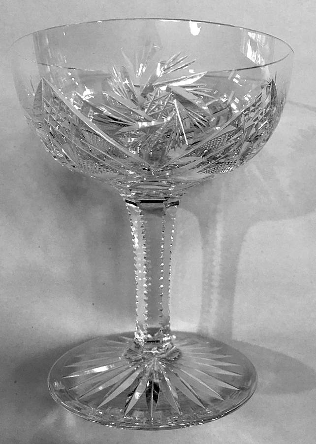 Cut 278 1-2 Champagne/Tall Sherbet by Tiffin-Franciscan-1