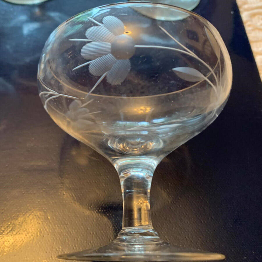 Cut 342 Champagne/Tall Sherbet by Tiffin-Franciscan-1