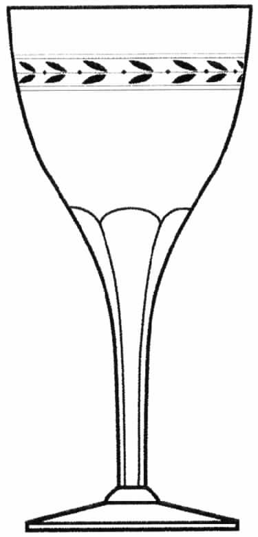 Cut 361 Water Goblet by Tiffin-Franciscan-1