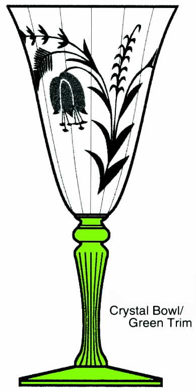 Cut 405 Water Goblet by Tiffin-Franciscan-1