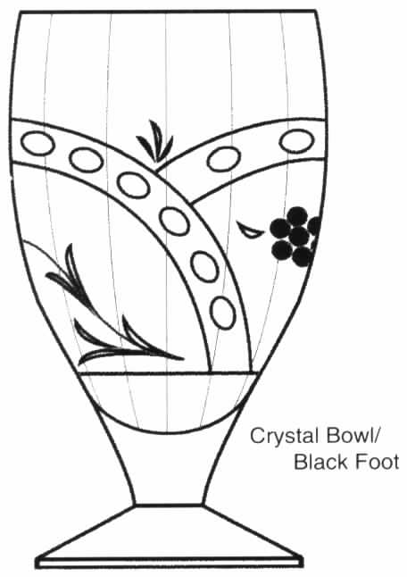 Cut 425 Water Goblet by Tiffin-Franciscan-1