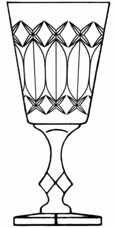 Dartmouth (Sq. Ft.) Water Goblet by Tiffin-Franciscan-1