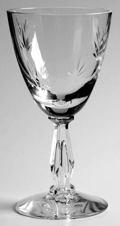Dawn Clear (Stem 17614) Wine Glass by Tiffin-Franciscan-1