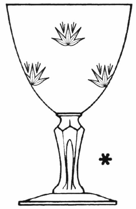 Dawn Clear (Stem 17618) Water Goblet by Tiffin-Franciscan-1