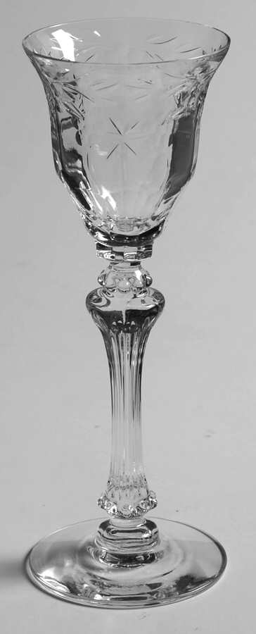 Delys (Optic) Cordial Glass by Tiffin-Franciscan-1