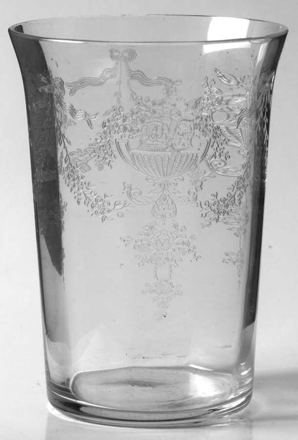 Diana Clear 8 Oz Flat Tumbler by Tiffin-Franciscan-1