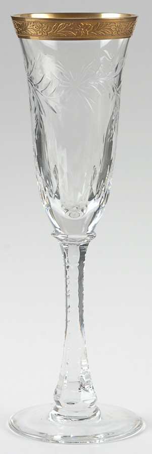 Dijon (Gold Encrusted) Fluted Champagne by Tiffin-Franciscan-1