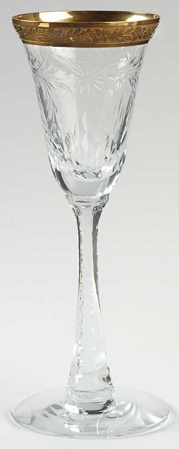 Dijon (Gold Encrusted) Sherry Glass by Tiffin-Franciscan-1