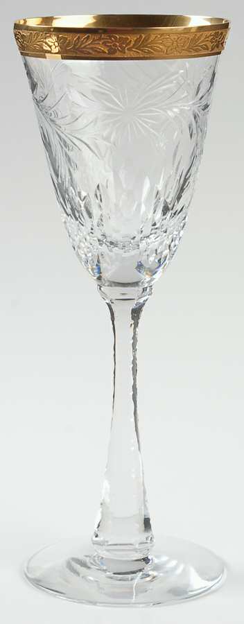 Dijon (Gold Encrusted) Wine Glass by Tiffin-Franciscan-1