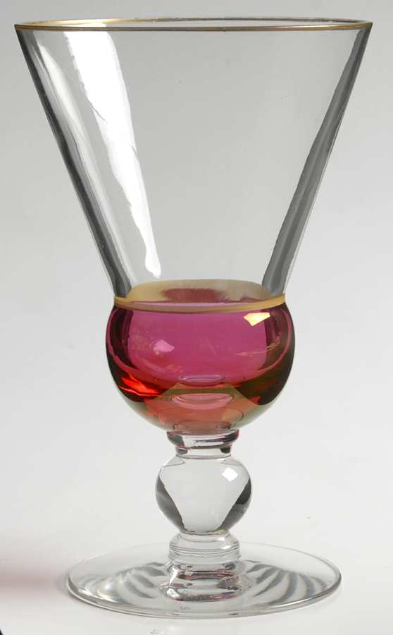 Dubonnet Water Goblet by Tiffin-Franciscan-1