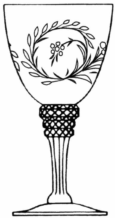 Eilene Water Goblet by Tiffin-Franciscan-1