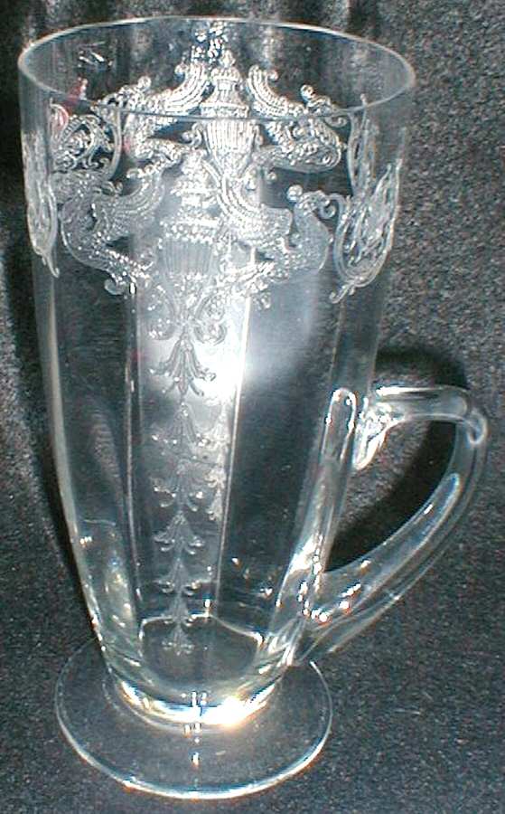 Eldorado 5 Oz Handled Footed Soda Tumber by Tiffin-Franciscan-1
