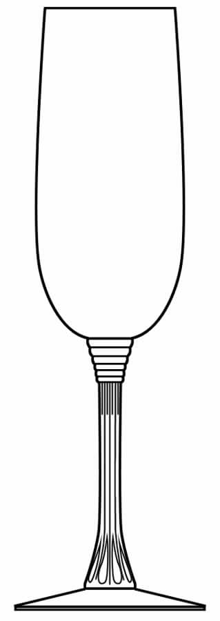 Elegance (Plain) Fluted Champagne by Tiffin-Franciscan-1