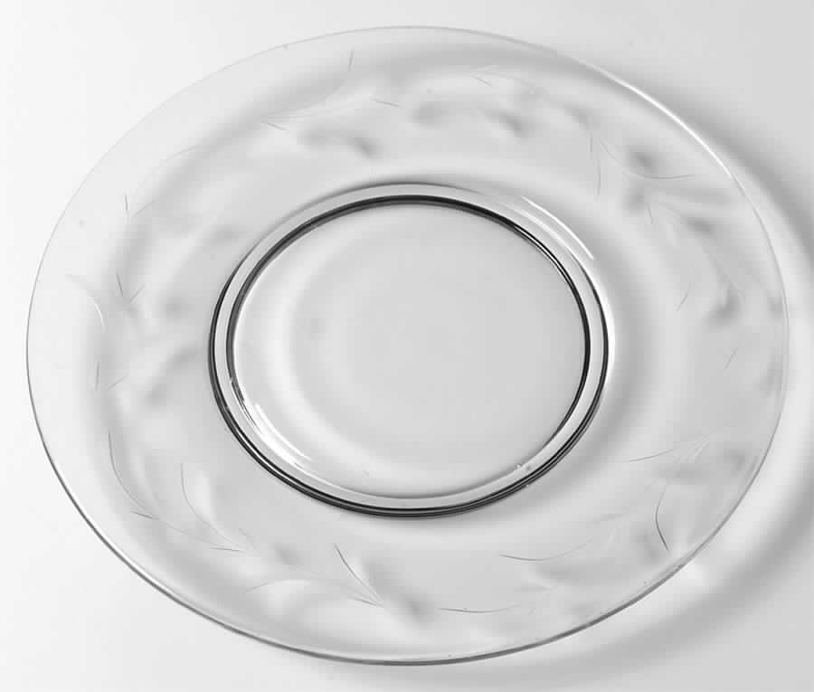 Elizabeth (Older, Gray Cut) Luncheon Plate by Tiffin-Franciscan-1